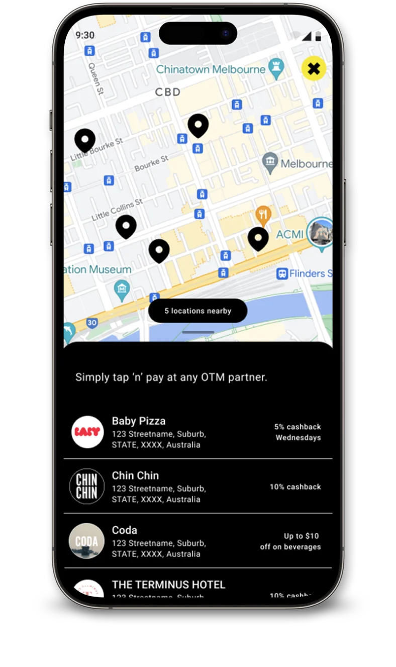 OnTheMonee Rewards on iPhone
